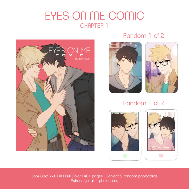 Eyes On Me Comic - My store will most likely close tonight, thanks so...