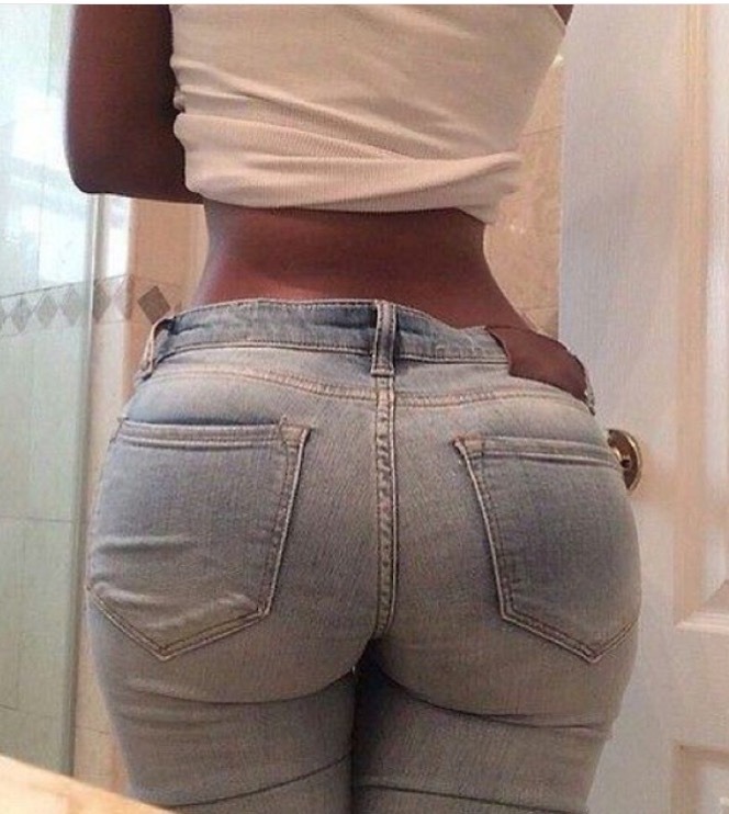 Great ass in tight jeans