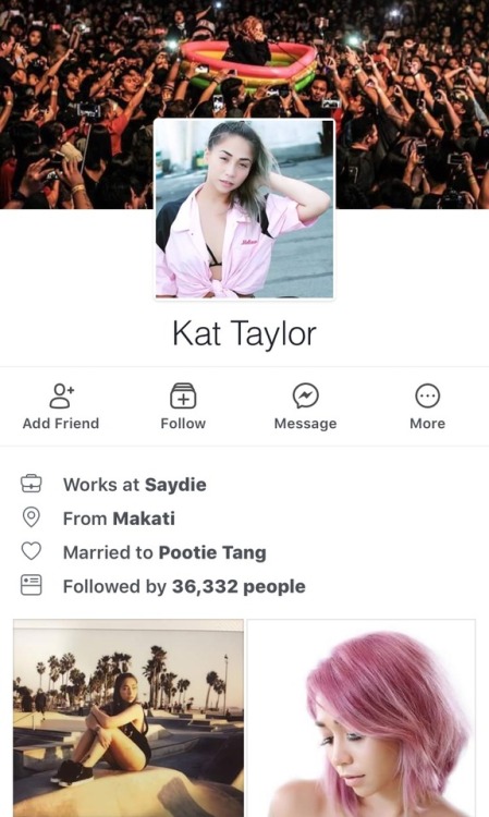 urfamousnowhaha2:Kat Taylor vocalist of Philippine band Saydie....