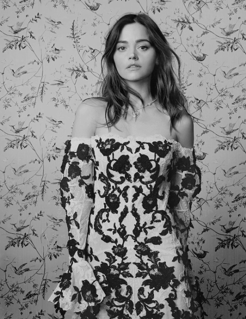 dailymarvelqueens:Jenna Coleman photographed by David Slijper...