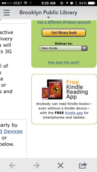 It'll send you to log in at Amazon where you can download the Kindle ebook for free.
