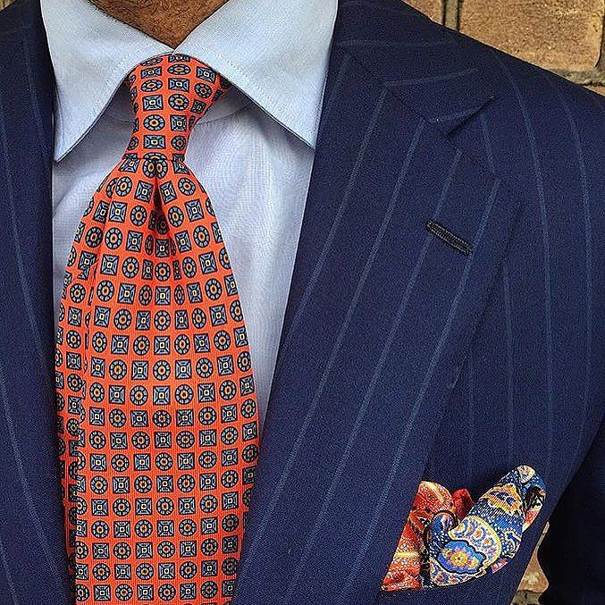Suit and tie fixation — tieoftheday: @violamilano launched the new...