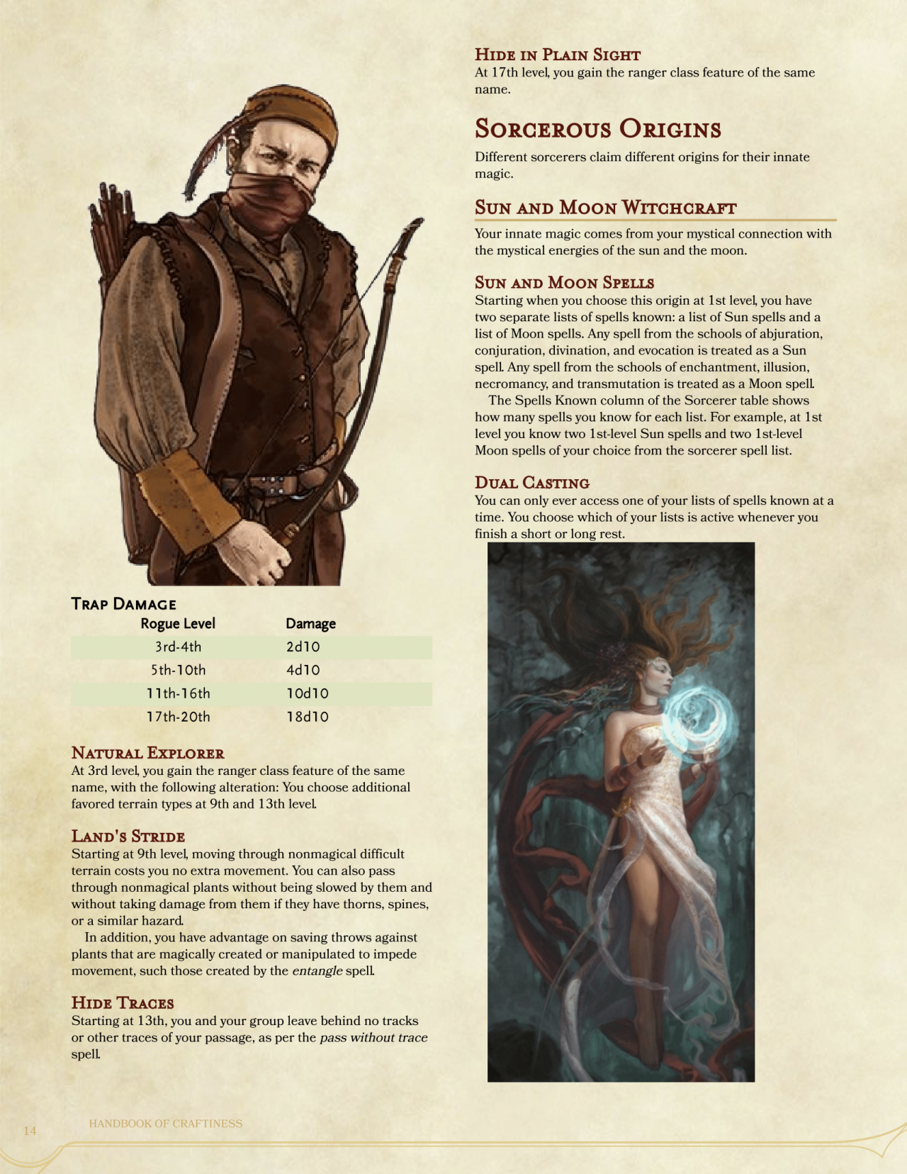 DnD 5e Homebrew — Handbook of Craftiness Part 2 by Loudo8