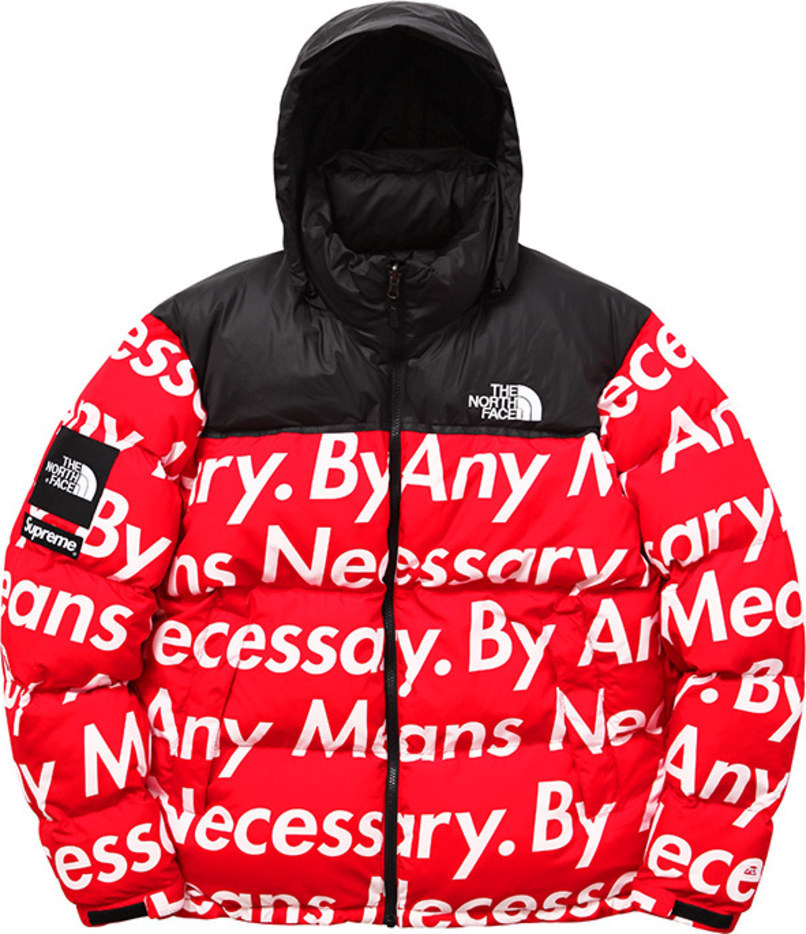 the north face supreme nuptse jacket