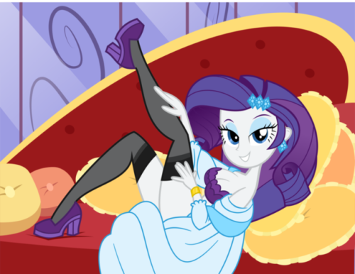 mother-of-trolls:Comm. Pin-Up Girls: Rarity by...