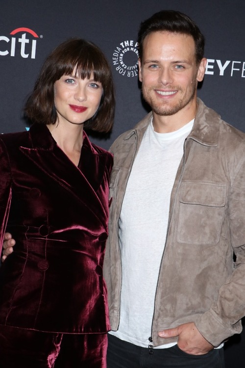 outlanderamerica:Outlander cast at Paley Center, NYC, Friday,...