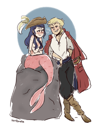 Pirate X Mermaid Tumblr