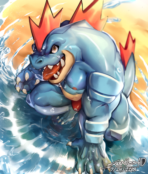 snartlesad:Incineroar & Feraligatr