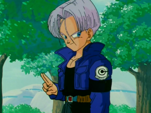 vegeta goodbye trunks