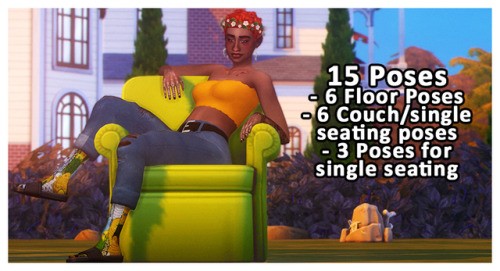 daddy-winter:15 Sitting PosesFor your sims who just don’t...