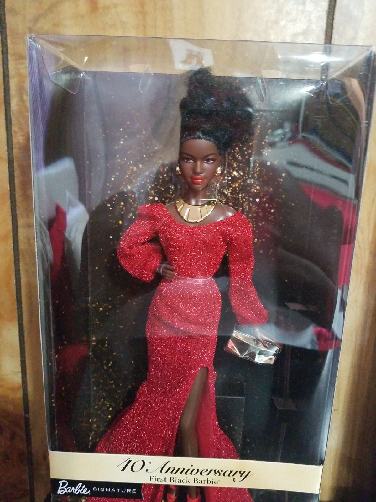 40th anniversary black barbie