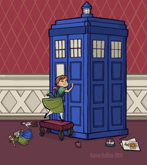 childoftimeandwhovian:Once upon a Tardis (pt.2)