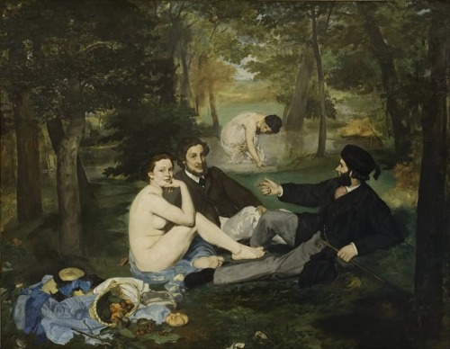 Le Déjeuner sur l'herbe (The Luncheon on the Grass; 1863)....