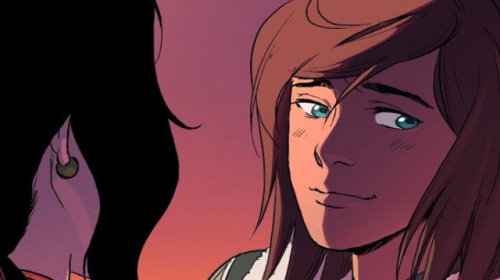 mistysutton:korra & asami, turf wars issue #3