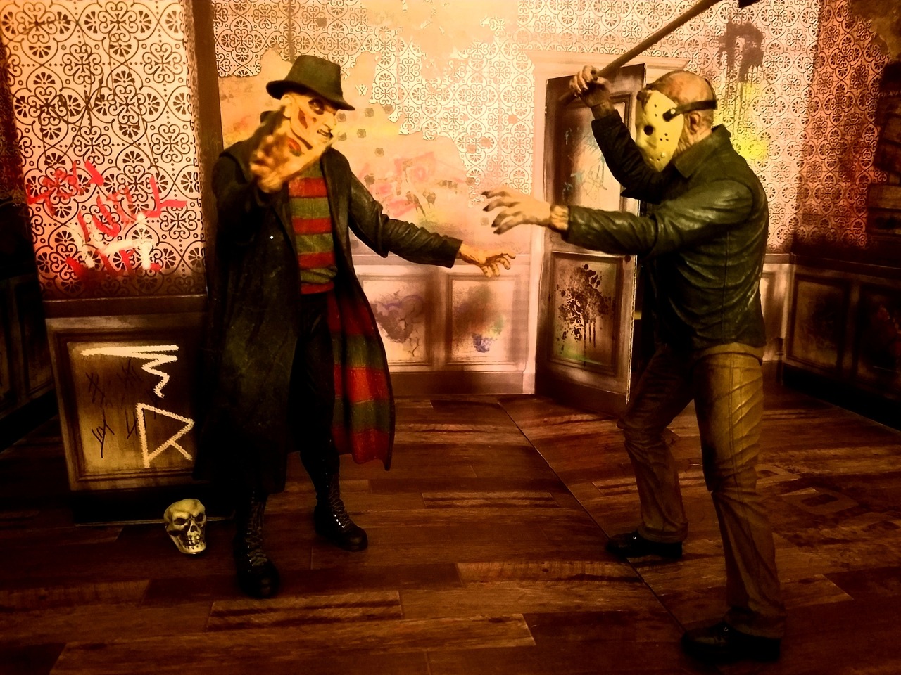 freddy vs jason diorama