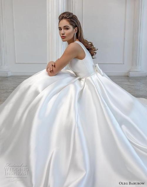 (via Oleg Baburow 2019 Wedding Dresses — “Classic” Bridal...