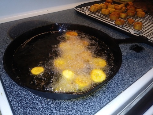 grandbutterflycurator:I was planning on making tostones but...