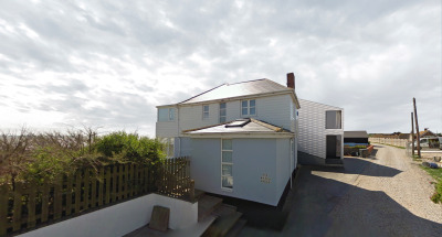 alma-nac:<br /><br />One of Alma-nac’s exciting current projects; the Watch House at Camber Sands. The Watch House responds to the traditional East Sussex vernacular of white shingle clad houses with a bespoke fibre-cement facade<br />