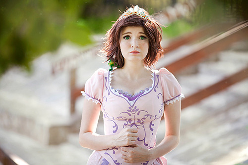 Brunette Rapunzel Tumblr