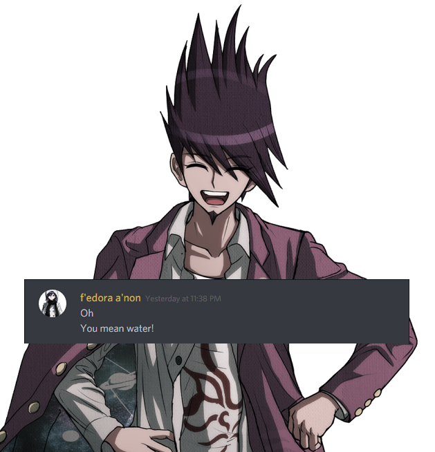 Quoting Danganronpa — Arguably cursed —– No ‘arguably’ needed- it just...