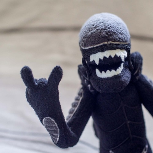 stuffed xenomorph