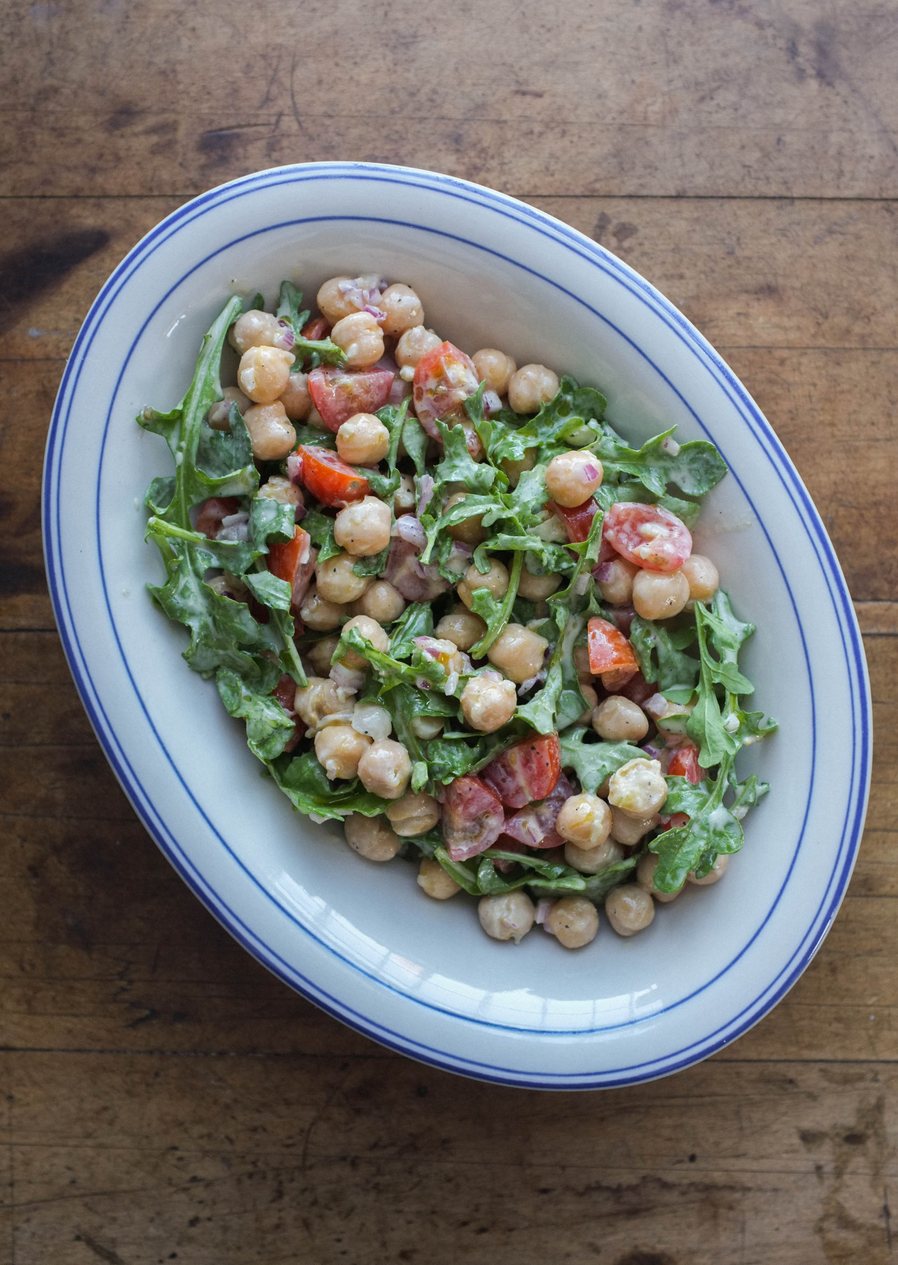 Talkin Snack Chickpea Arugula Salad With Tahini Dressing 1 15oz 5166