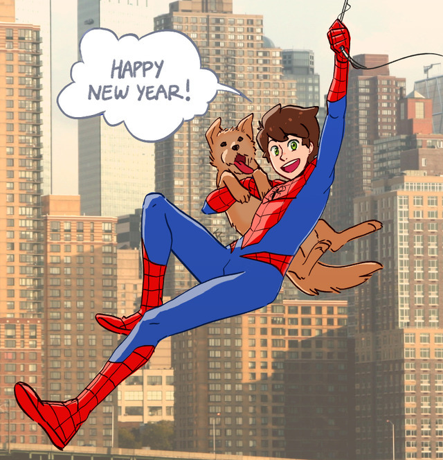 KK | HAPPY NEW YEAR!!! -Peter Parker Your friendly...