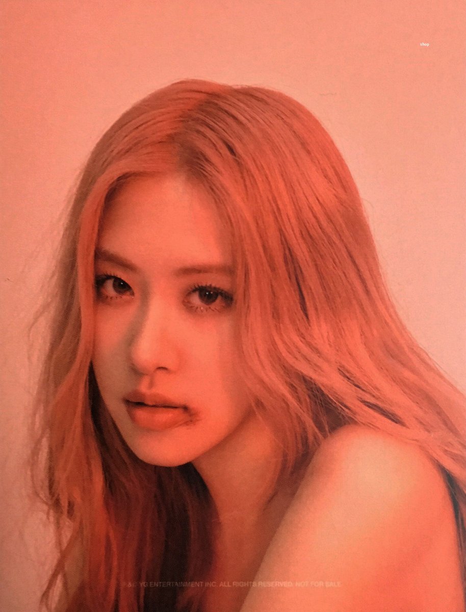 BLACKPINK KIA ROSÉ POSTCARD photocard 楽天ブックス限定特典 - www