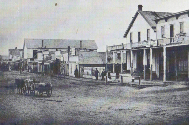 The Vintage Cowboy • Front Street, Dodge City, Kansas, In 1878