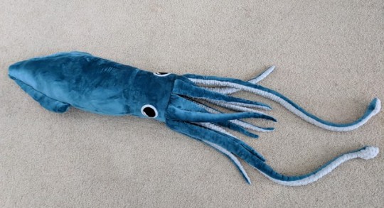 8ft squid pillow