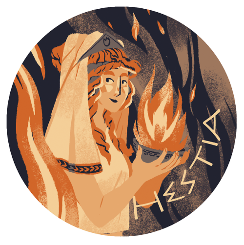 jeananasartblog:Hestia / Hera / Artemis / Apollo /...