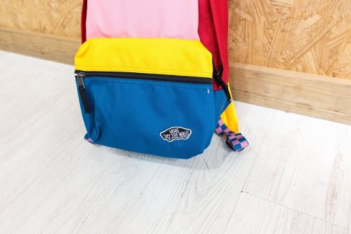 vans calico patchwork backpack