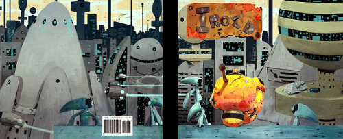 robot book cover personal stuff redblacky iroid artist on tumblr Illustration