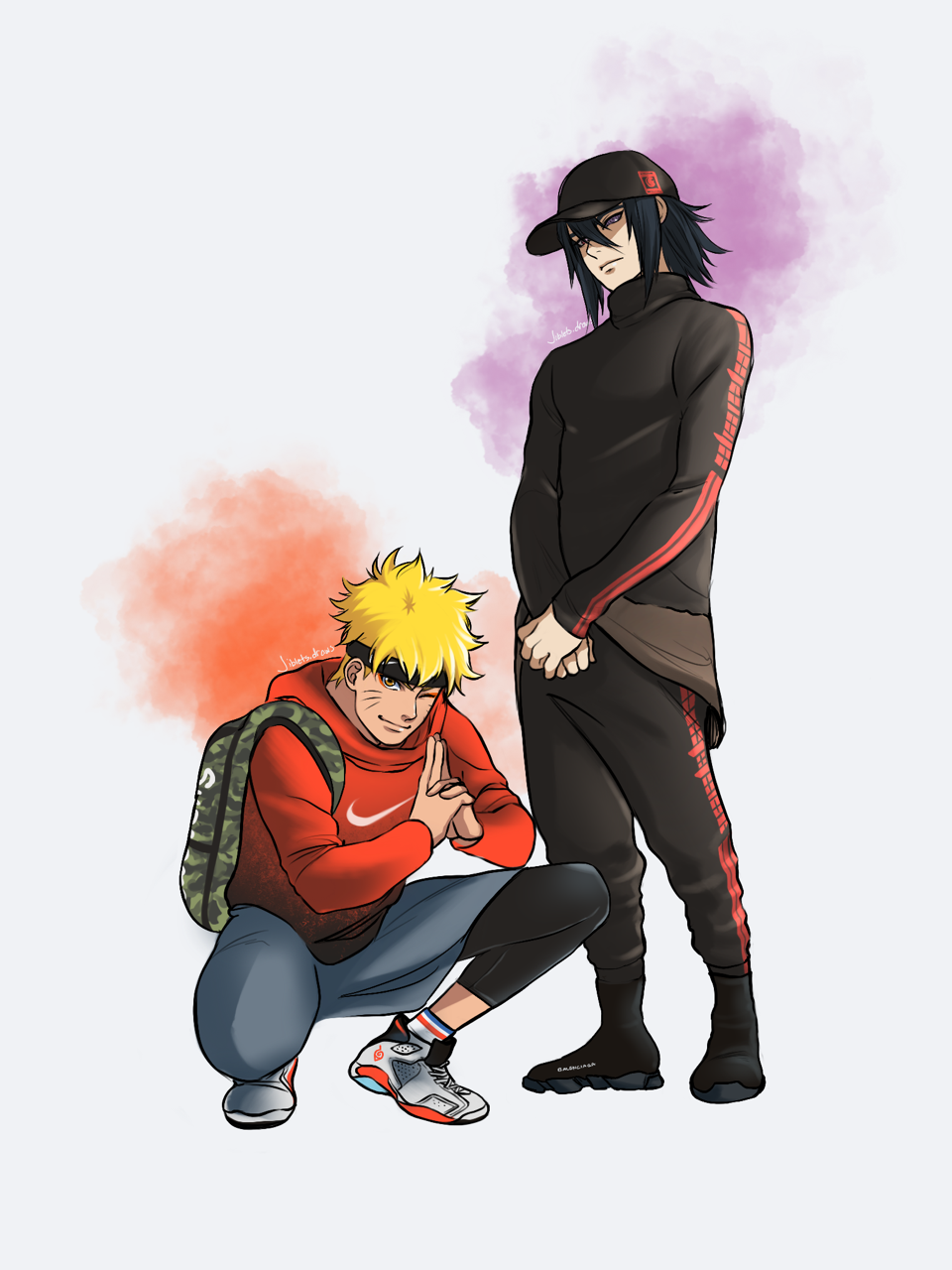 Naruto the swagkage and Swagsuke - 🌸🌙🌸