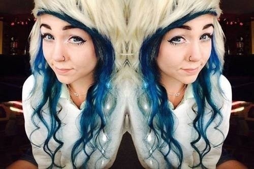 7. Amy Villainous Blue Hair - Tumblr - wide 9