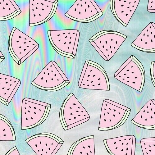 watermelon wallpapers tumblr Tumblr holographic  background