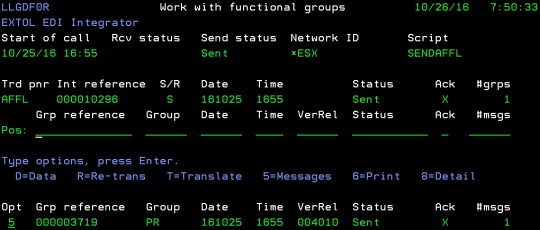 cleo extol integrator functional groups message level