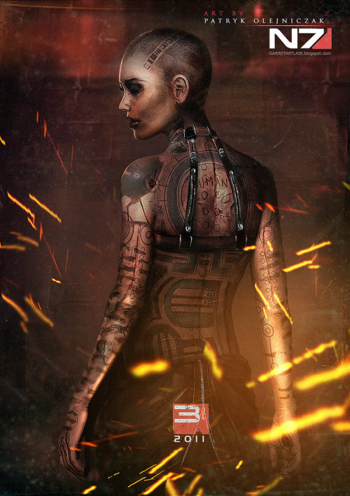 thegeekrebellion:Amazing Mass Effect ArtBy ...