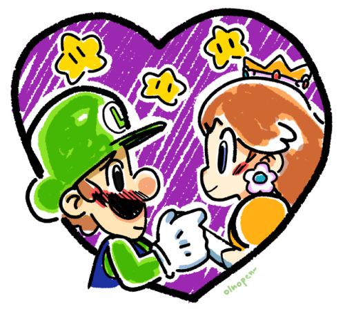 I drew a bunch of nintendo love today :) / Dibujé un montón de...