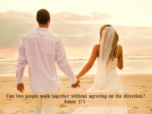 Amos 3:3 (NLT) Can Two People Walk Together... | Faithful In Christ