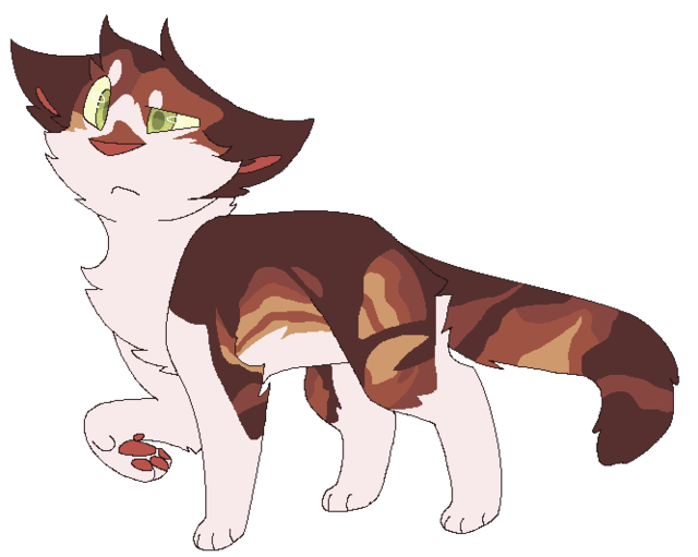 my warriors blog — tawnypelt, using my FAVOURITE design for her(that...