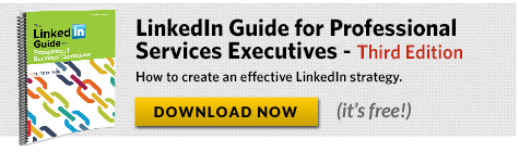 LinkedIn Guide for Professional Services Executives