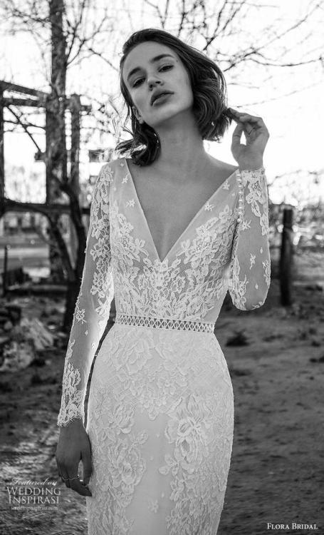 (via Flora Bridal 2019 Wedding Dresses — “Siren of the Desert”...