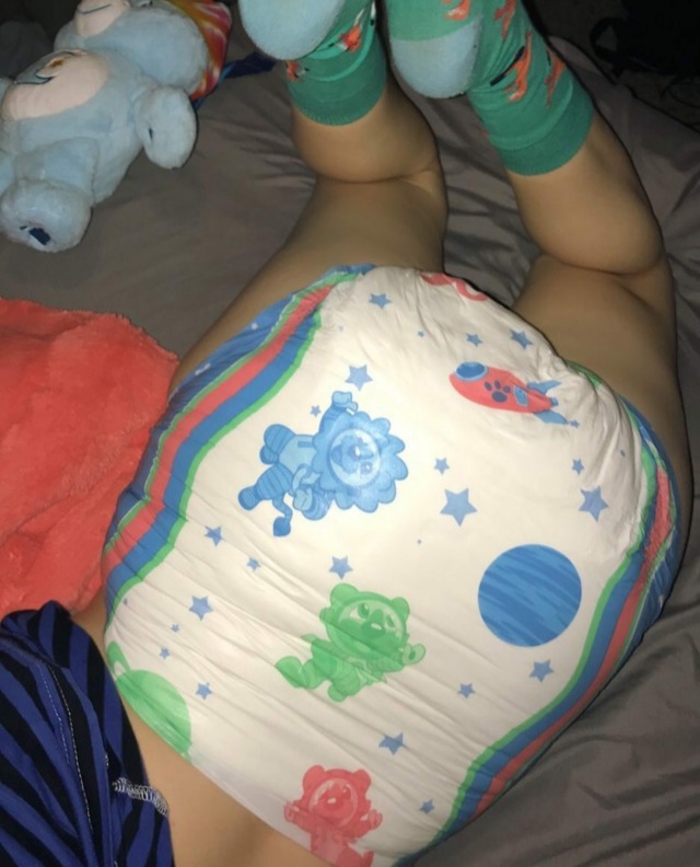 Babie This Was My Very First Real Diaper EVER