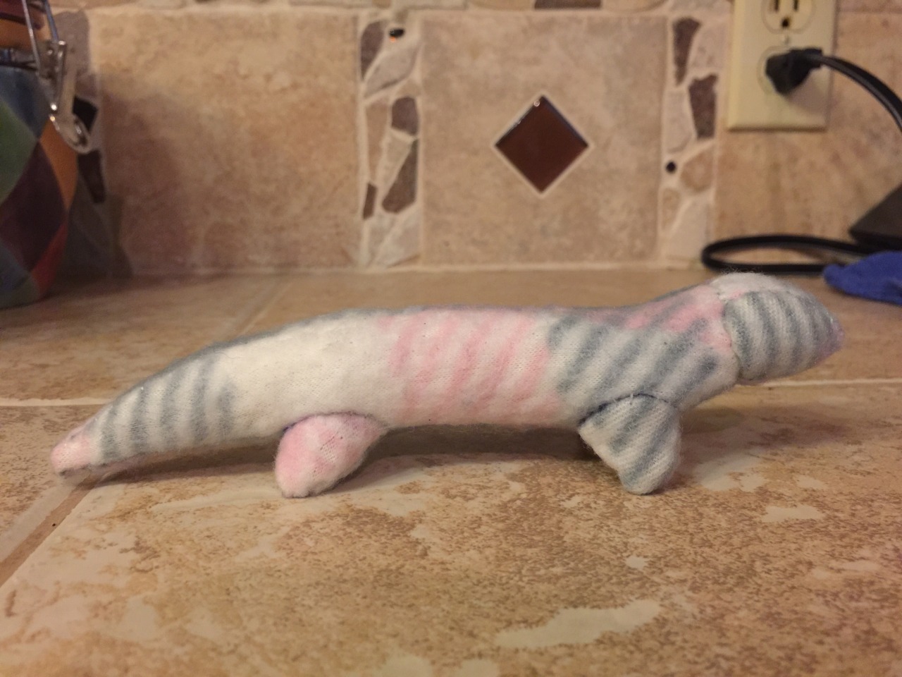 lizard plush pattern