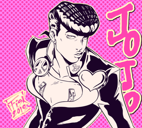 ful-fisk:Obviously had to draw Josuke 