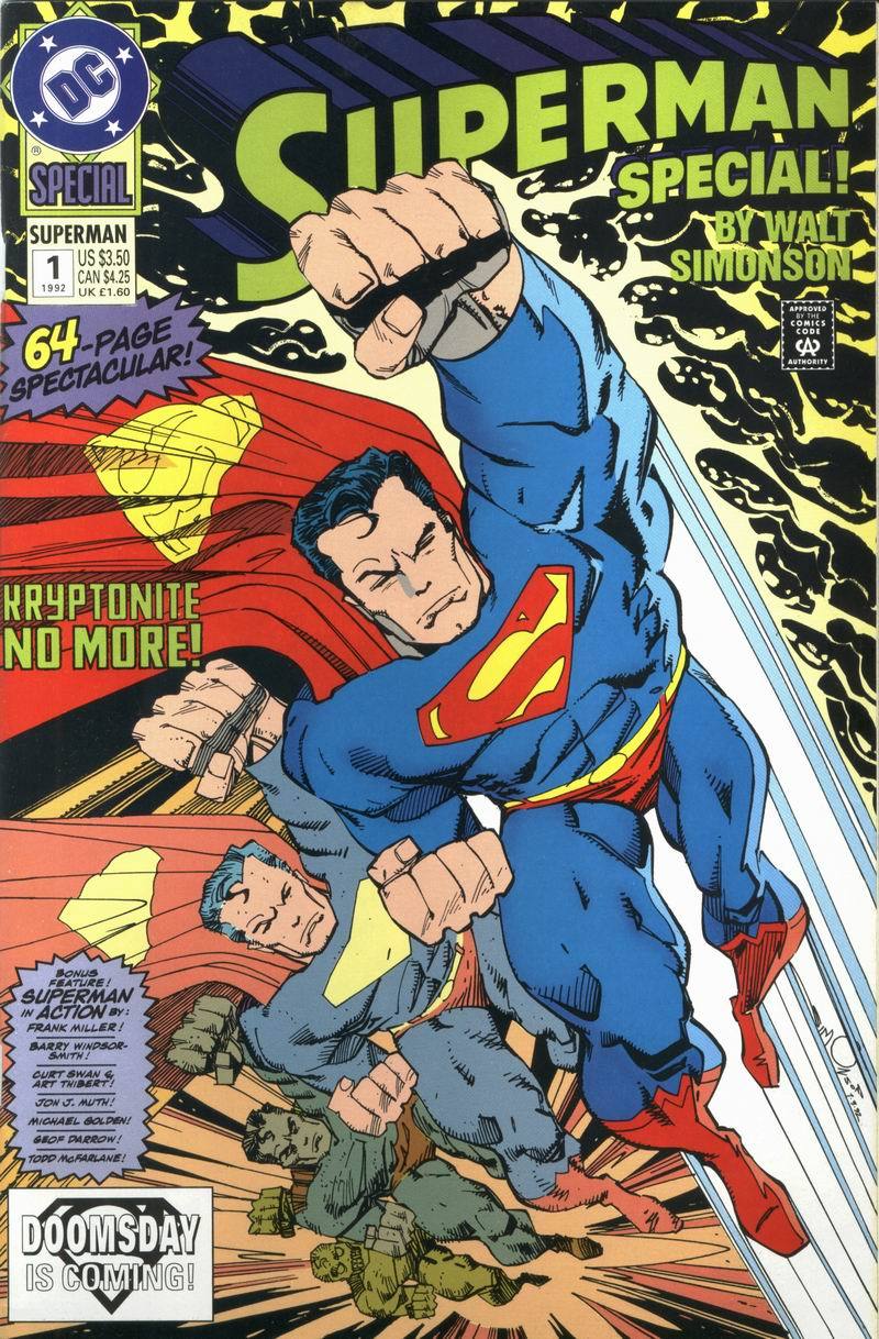 Superman '86-'99 - Superman Special #1 (1992) Superman vs. Sandman!...