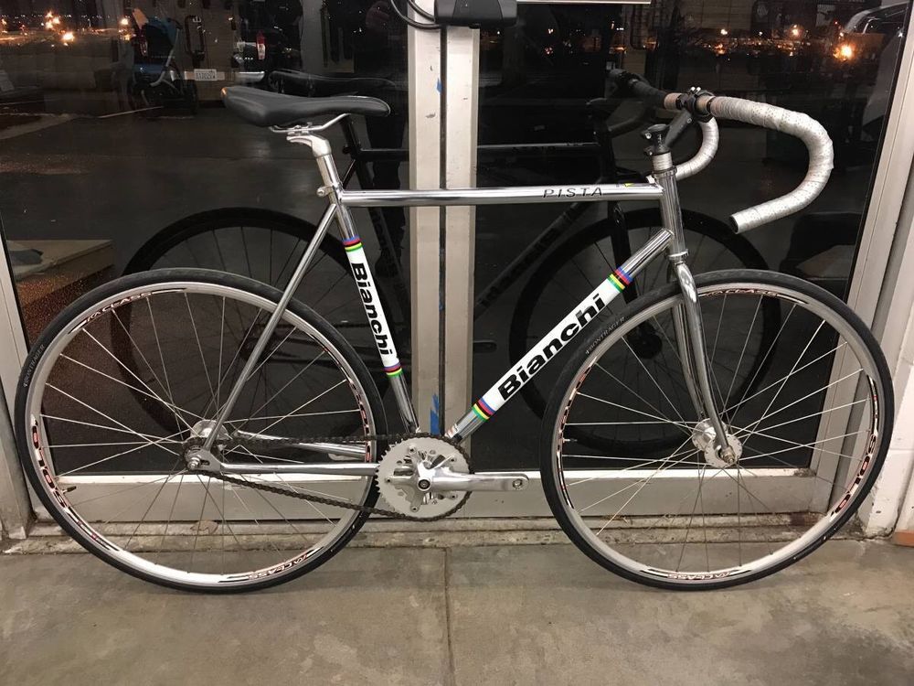 bianchi chrome bike