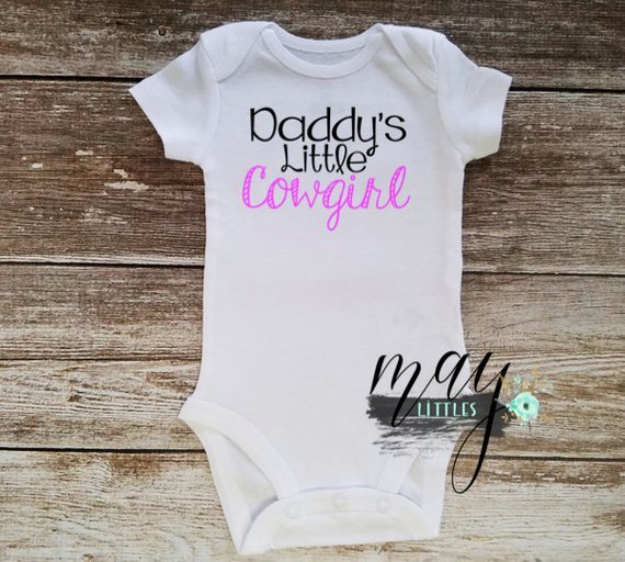 Baby Fashion - Get It Now Daddy’s Little Cowgirl Onesie