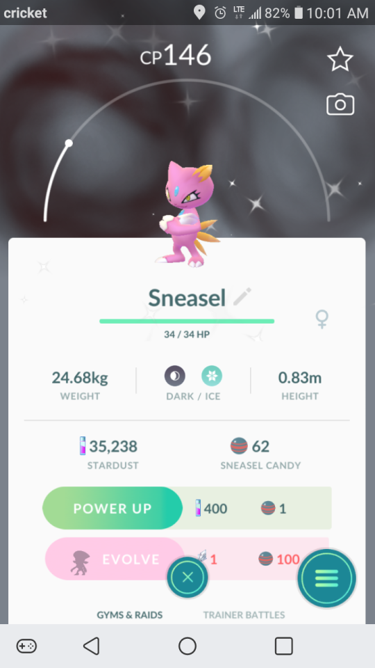 Shiny Sneasel Tumblr